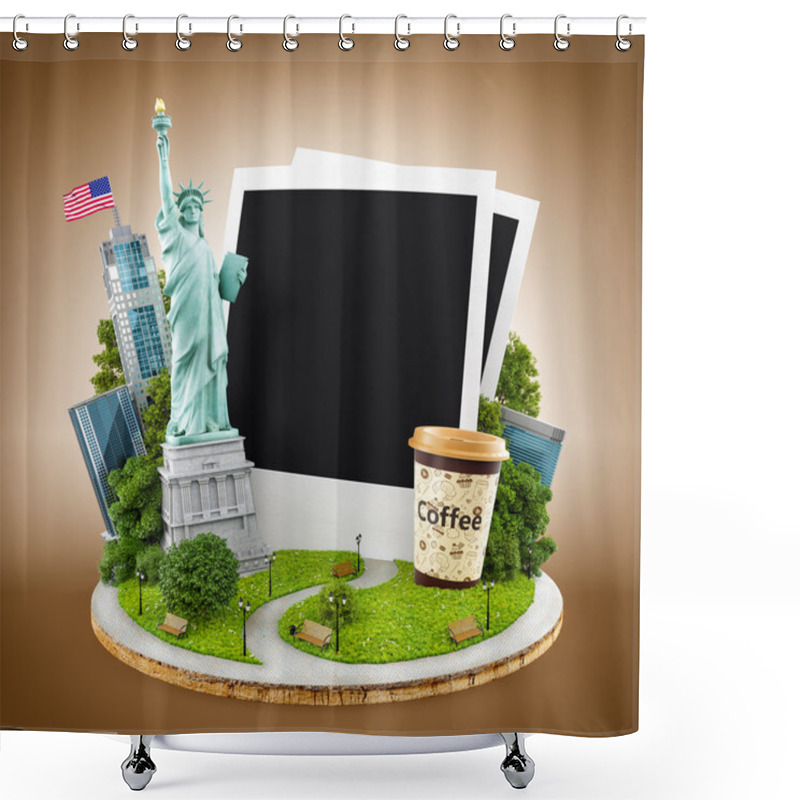 Personality  New York Shower Curtains