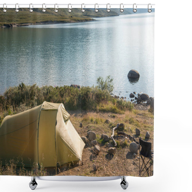 Personality  Camping Shower Curtains