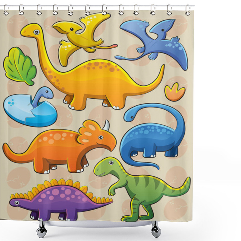 Personality  Dinosaurs Collection Shower Curtains