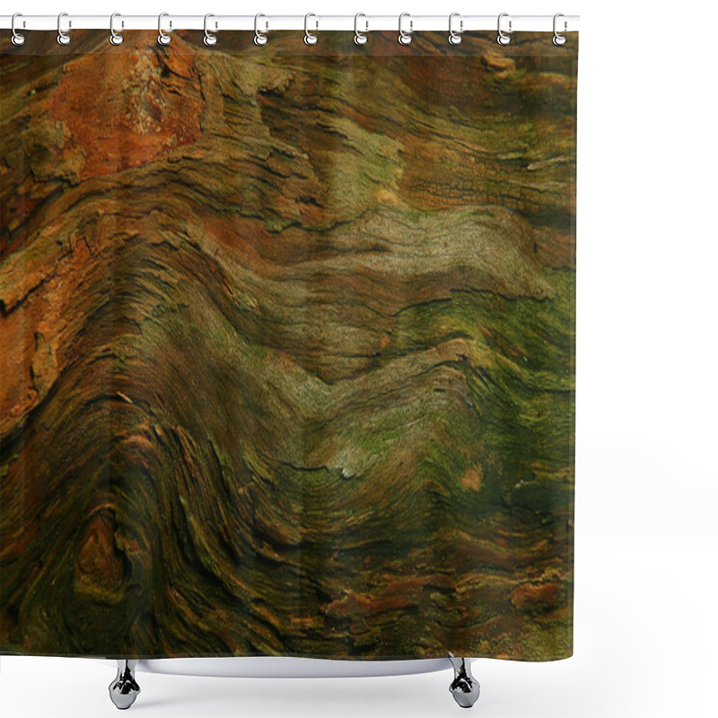 Personality  Wood Background Texture Old Tree Shower Curtains