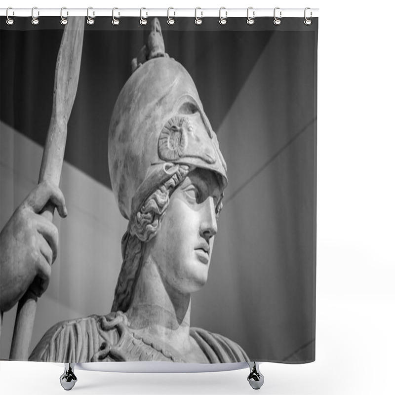 Personality  Athena The Ancient Greek Goddess Shower Curtains