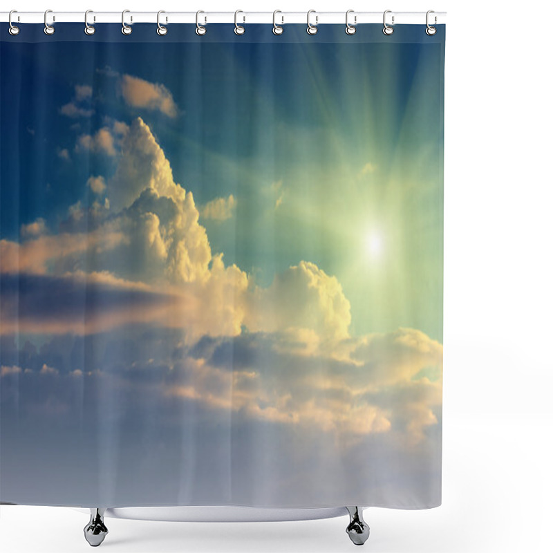 Personality  Clouds Shower Curtains