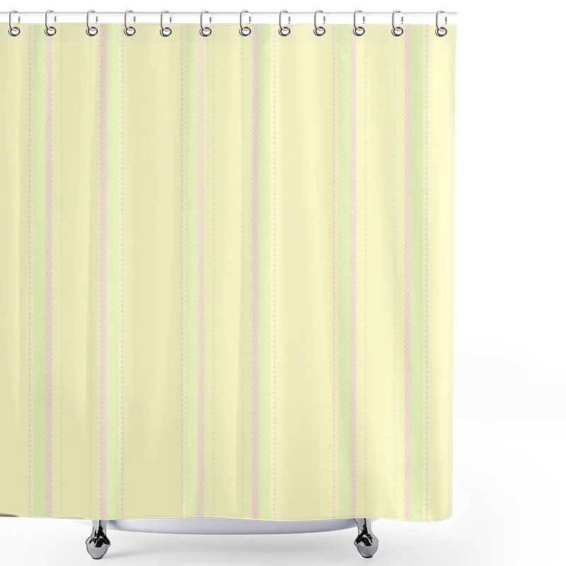 Personality  Delightful Pastel Stripe Pattern.  Perfect For Backgrounds, Stationery, Textile Design, And Spring/summer Projects.  Soft, Subtle Colors Create A Calming And Cheerful Mood. Shower Curtains