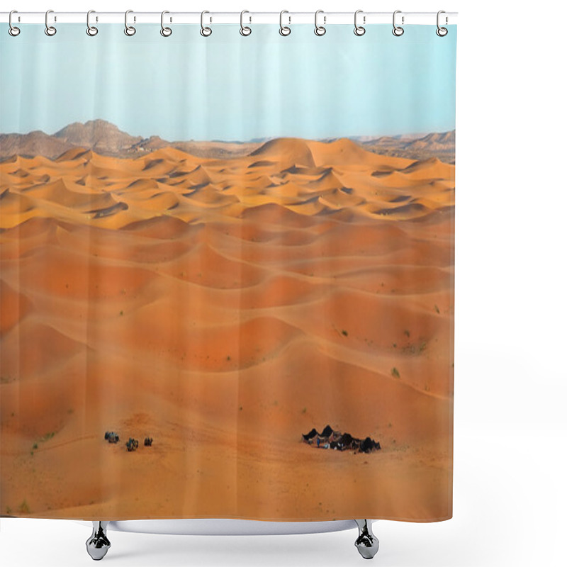 Personality  Sahara Desert Shower Curtains