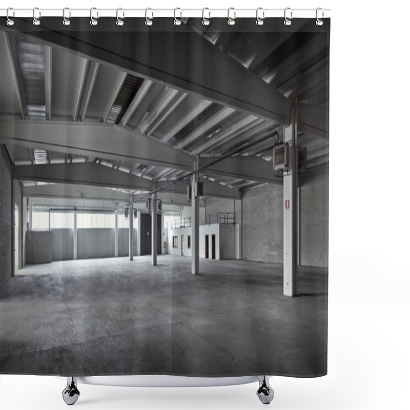 Personality  Empty Industrial Factory Shower Curtains