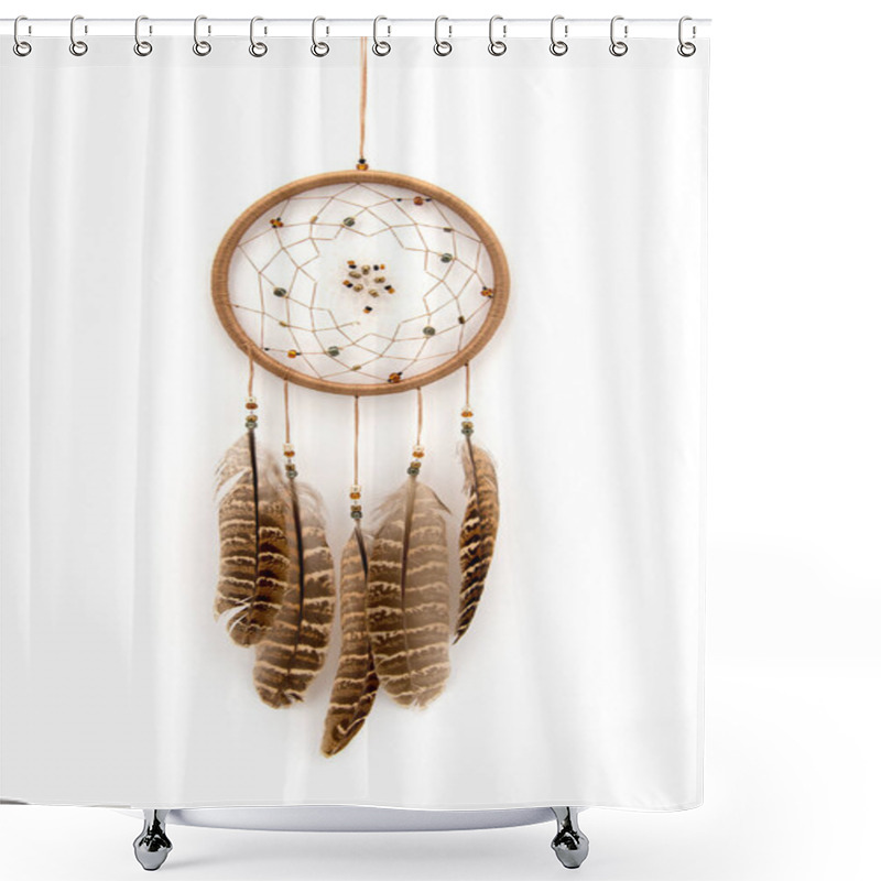 Personality  Native American Dreamcatcher Photo Shower Curtains