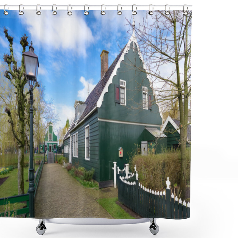 Personality  Authentic Dutch Houses Shower Curtains