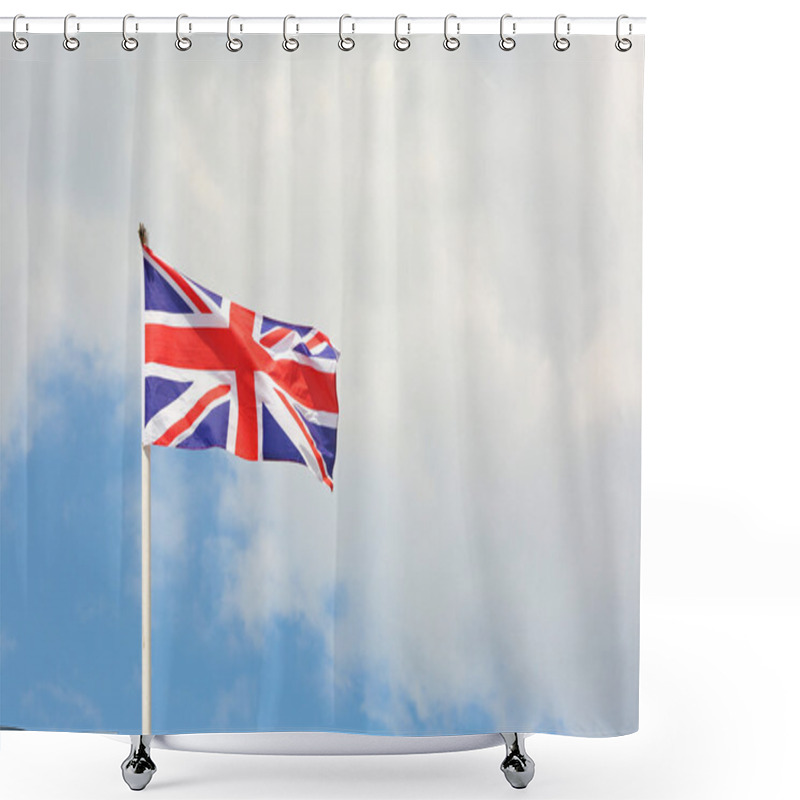 Personality  Flag Of Great Britain Shower Curtains