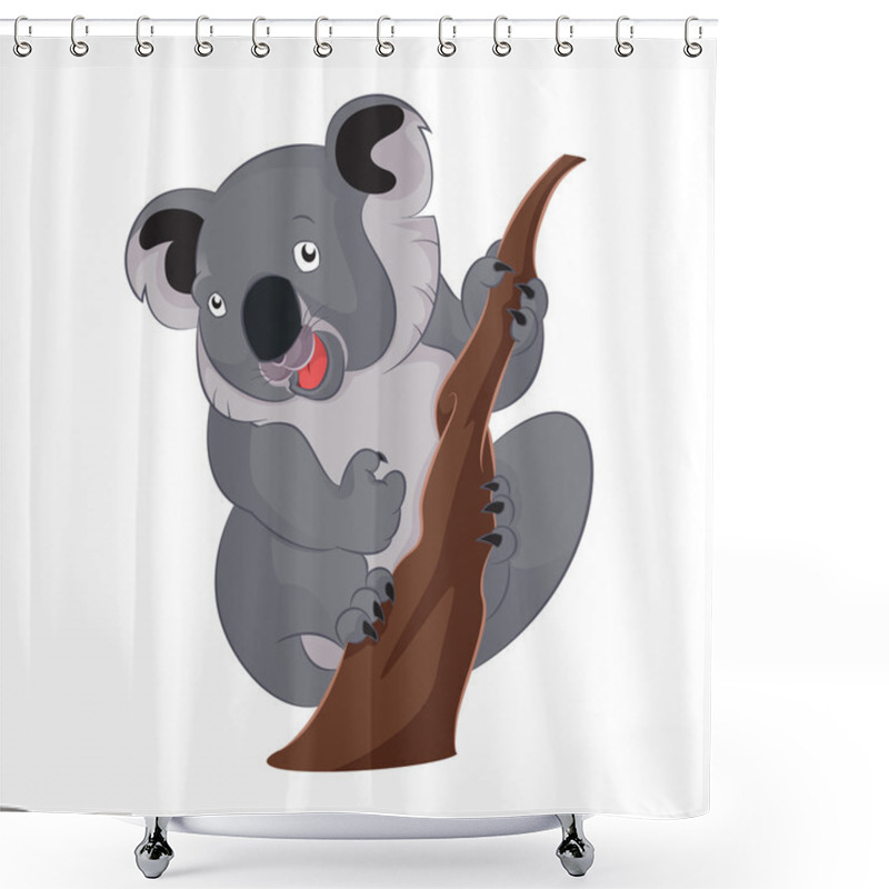 Personality  Koala Shower Curtains