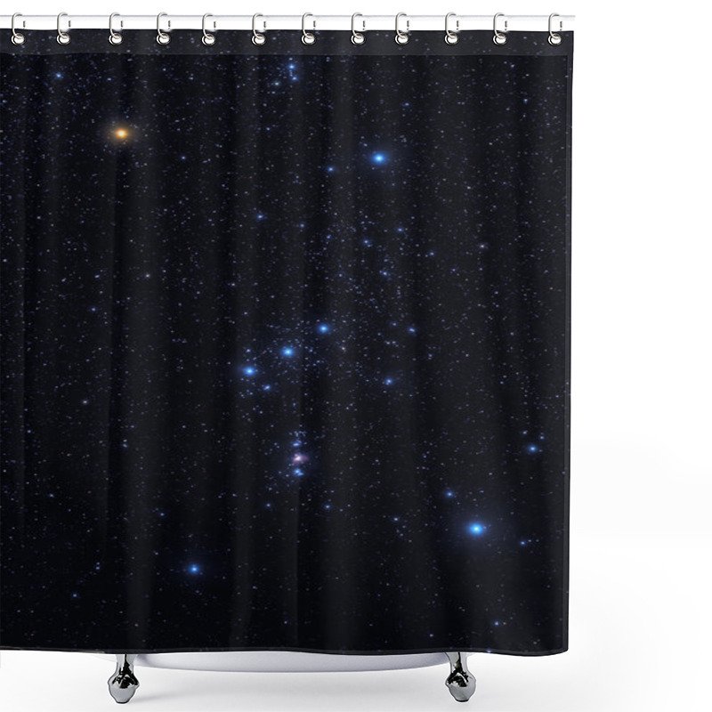 Personality  Orion Constellation Shower Curtains