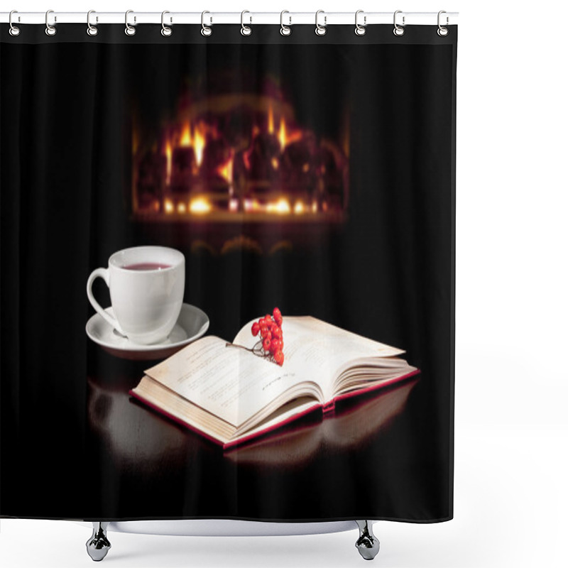 Personality  Cup Of Peace Shower Curtains