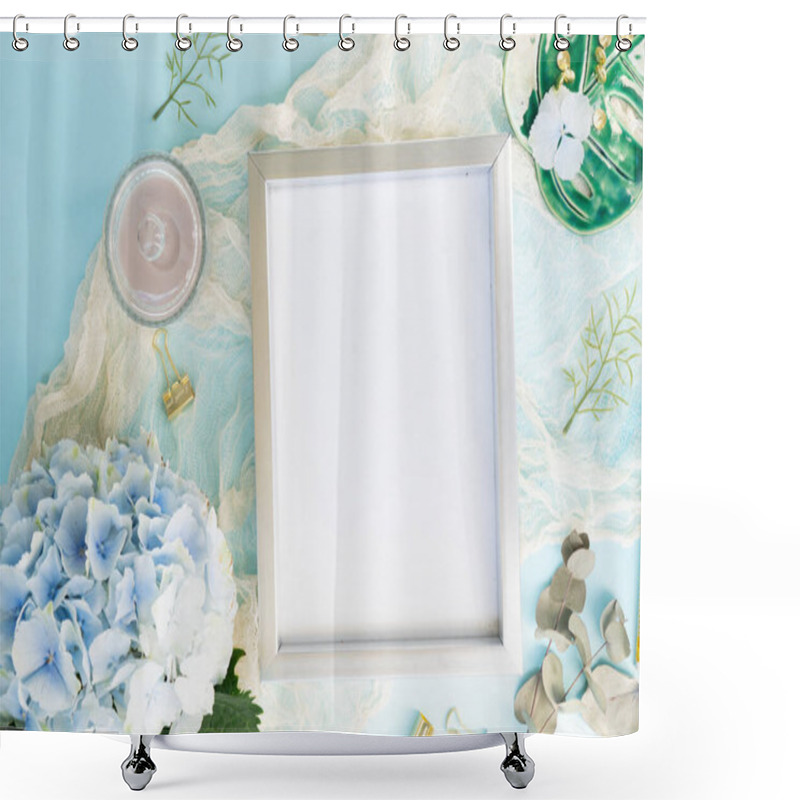 Personality  Creative Wedding Composition Shower Curtains