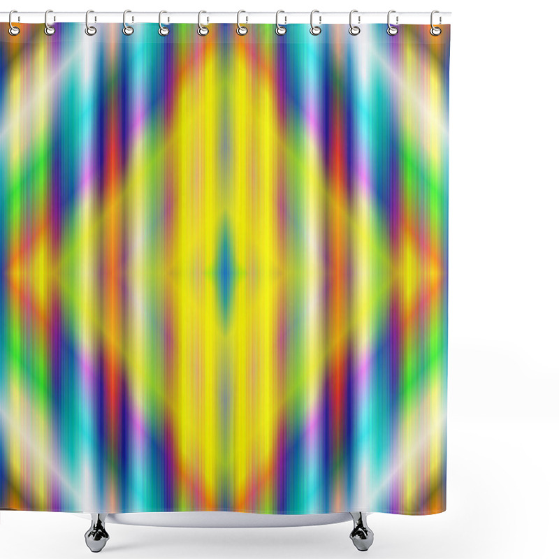 Personality  Bright Seamless Striped Pattern Shower Curtains