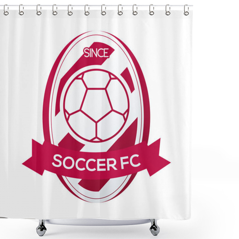 Personality  Sport Emblem Shower Curtains