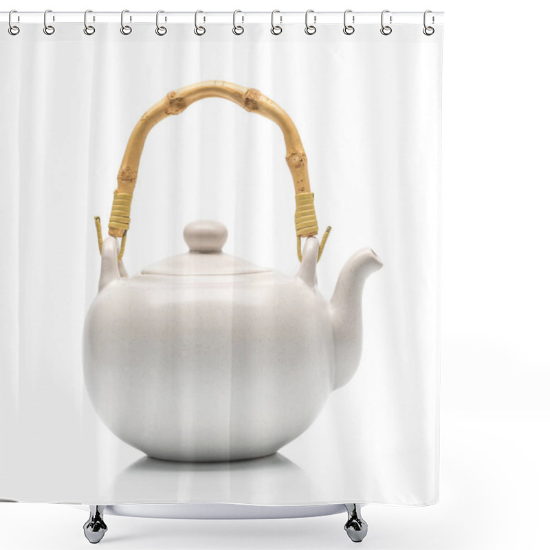 Personality  Teapot For Welding Shower Curtains