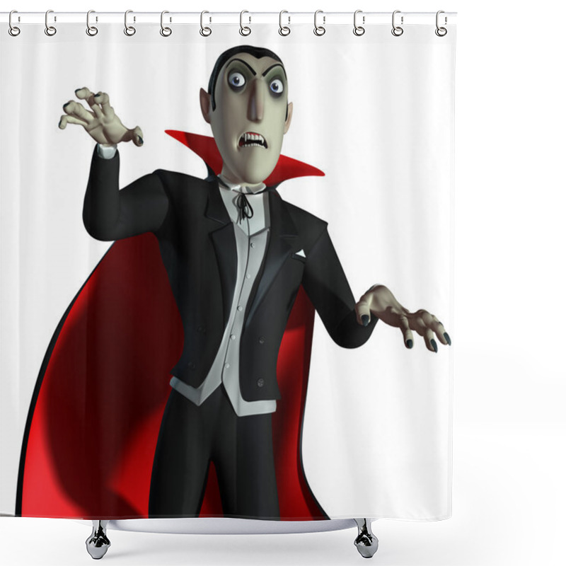 Personality  Count Dracula Shower Curtains