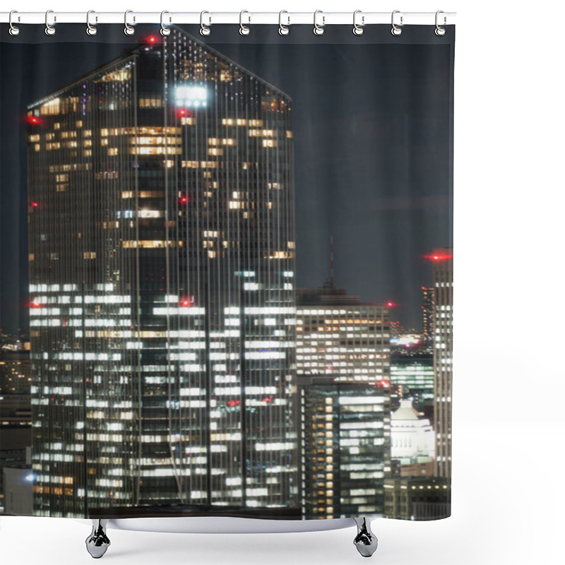 Personality  Scenes From Seaside Top (observation Deck Of The World Trade Center) Shower Curtains