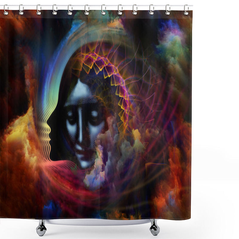 Personality  Madonna Shower Curtains