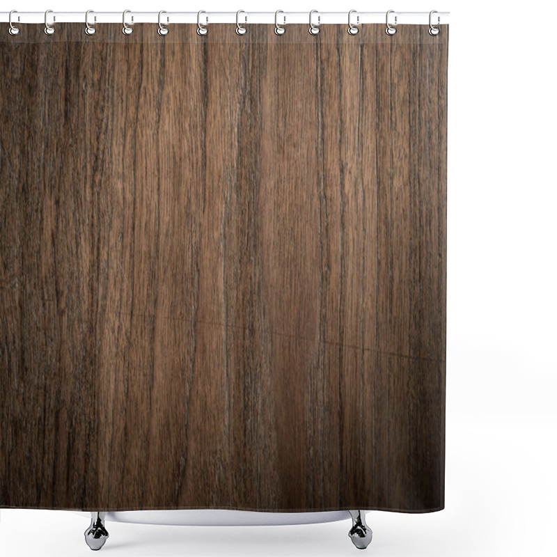 Personality  Close Up Of Wood Texture Background. Shower Curtains