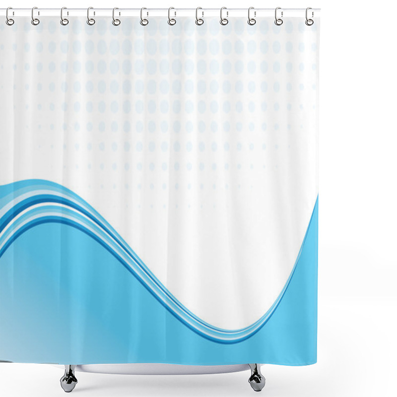 Personality  Elegant Business Background Shower Curtains