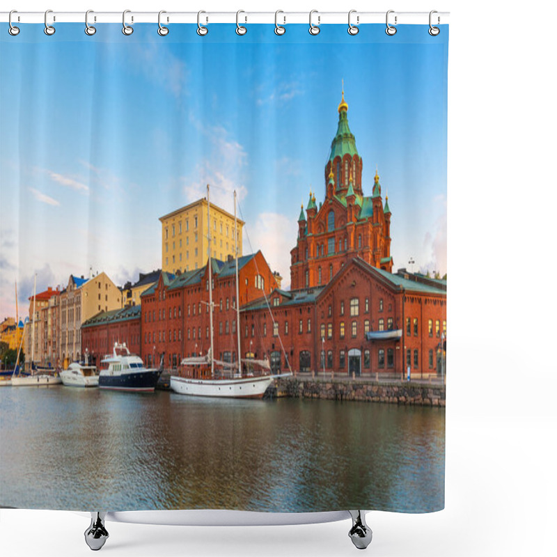 Personality  Old Town In Helsinki, Finland Shower Curtains