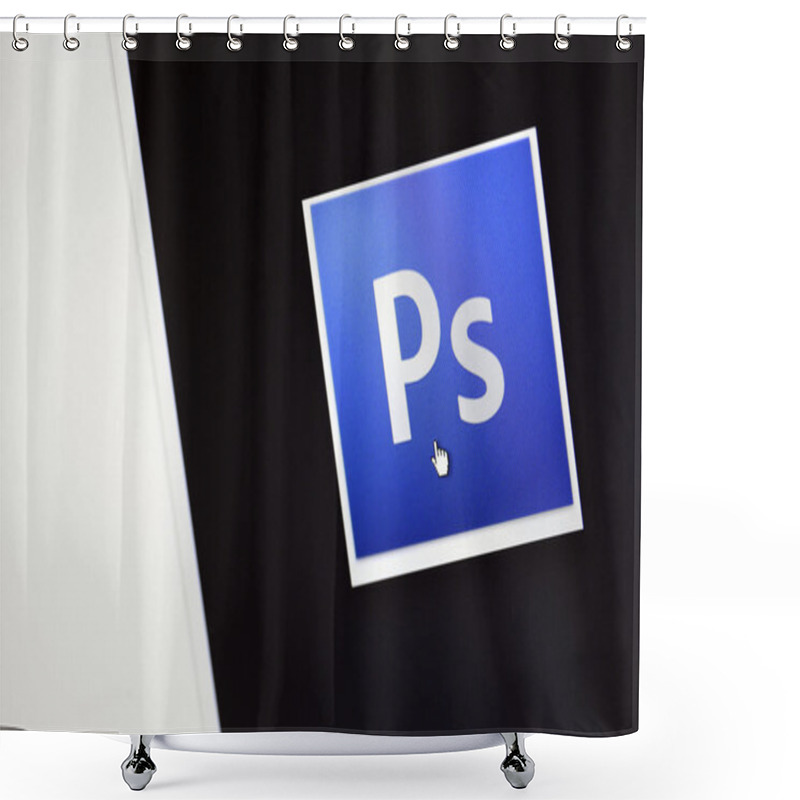 Personality  Adobe Photoshop Shower Curtains