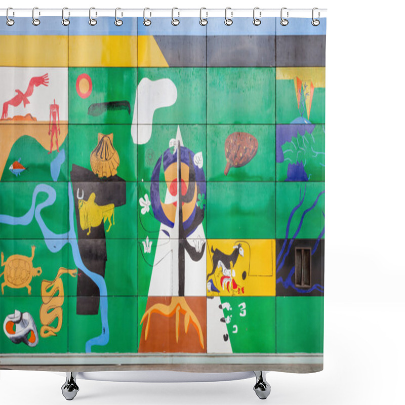 Personality  Capitol Complex, Chandigarh Shower Curtains