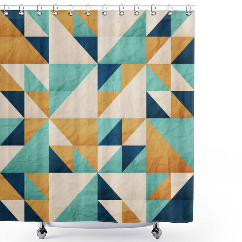 Personality  Triangular Shower Curtains