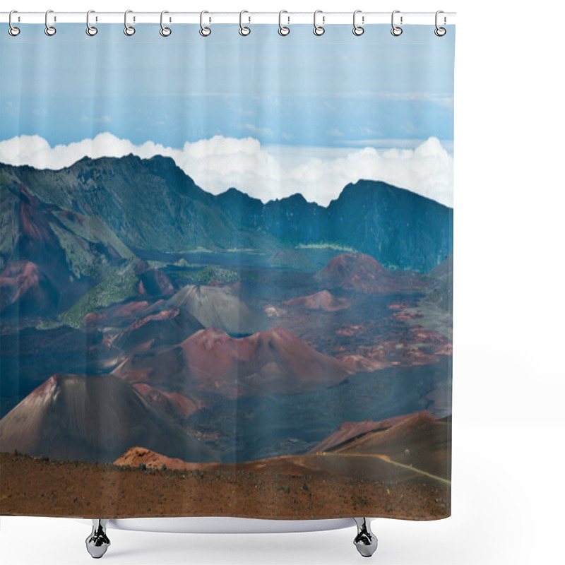 Personality  Hue Of Haleakala Shower Curtains