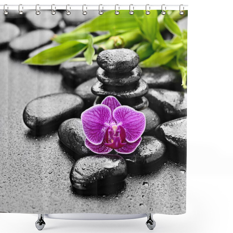 Personality  Orchid Shower Curtains