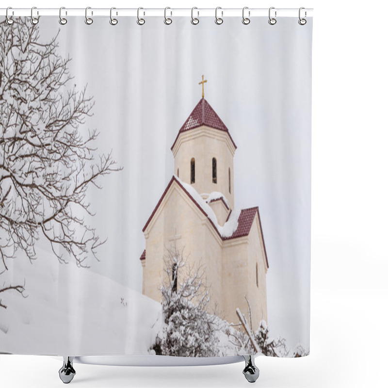 Personality  The Georgian Orthodox Church In Svaneti Shower Curtains