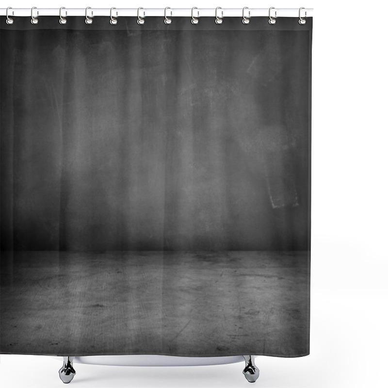 Personality  Floor And Wall Shower Curtains