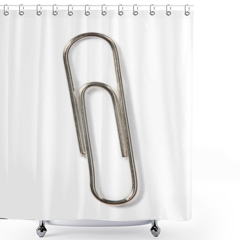 Personality  Paper Clip Shower Curtains