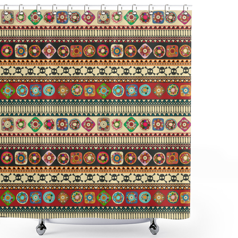 Personality  Aztec Pattern Shower Curtains