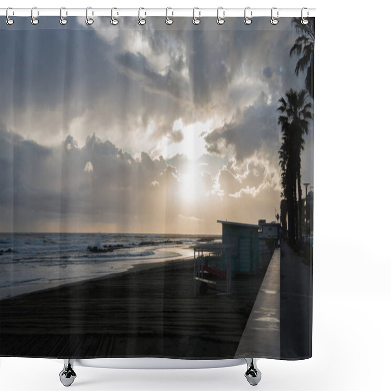 Personality  Sunset Shower Curtains