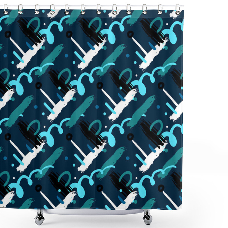 Personality  Abstract Seamless Pattern Shower Curtains