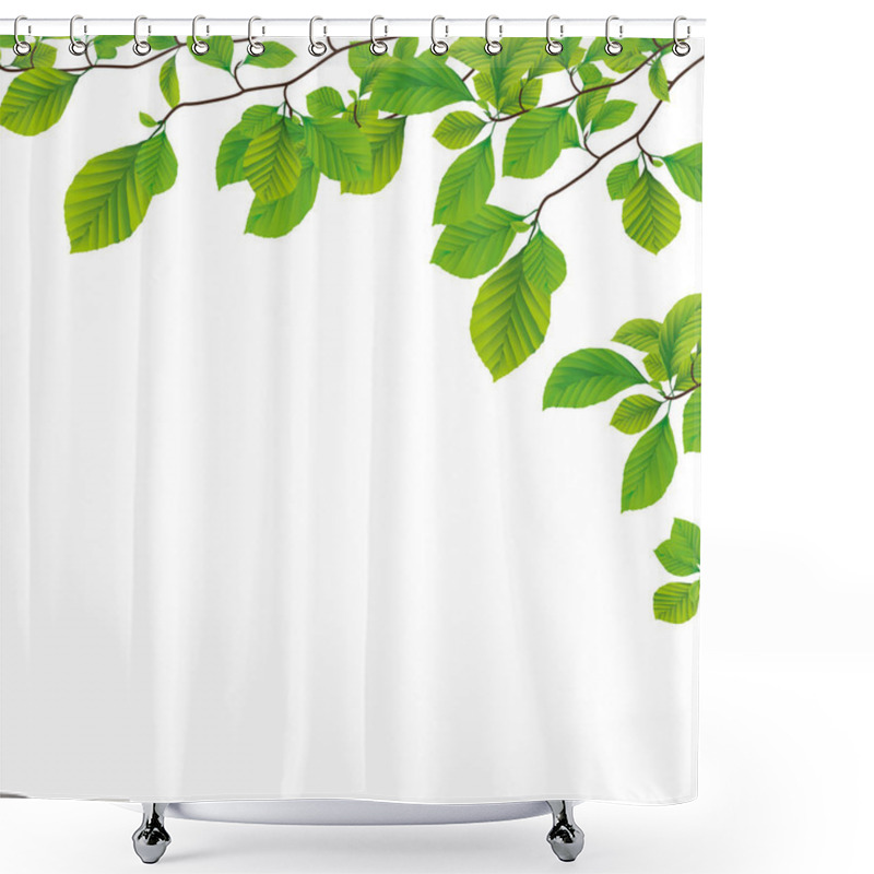 Personality  Spring Flyer Design  Shower Curtains