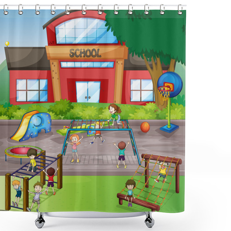 Personality  Kids Shower Curtains