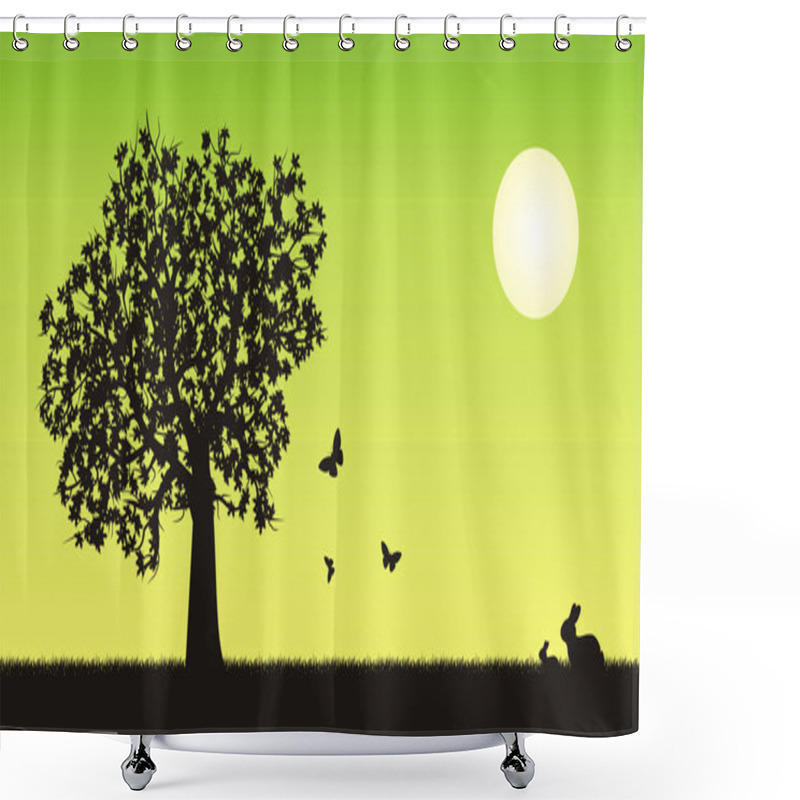 Personality  One Of Four Seasons - Spring Shower Curtains