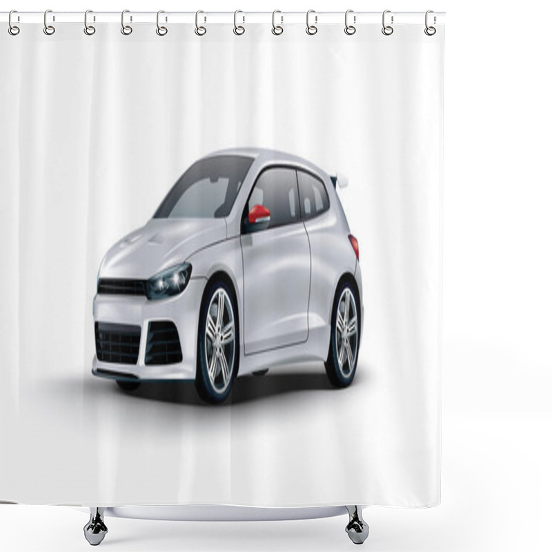 Personality  Concept Sport Car Shower Curtains