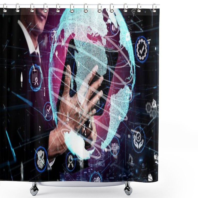 Personality  QA Quality Assurance And Quality Control Conceptual Shower Curtains