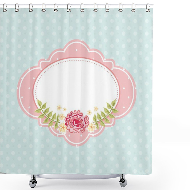 Personality  Flowers Design Shower Curtains