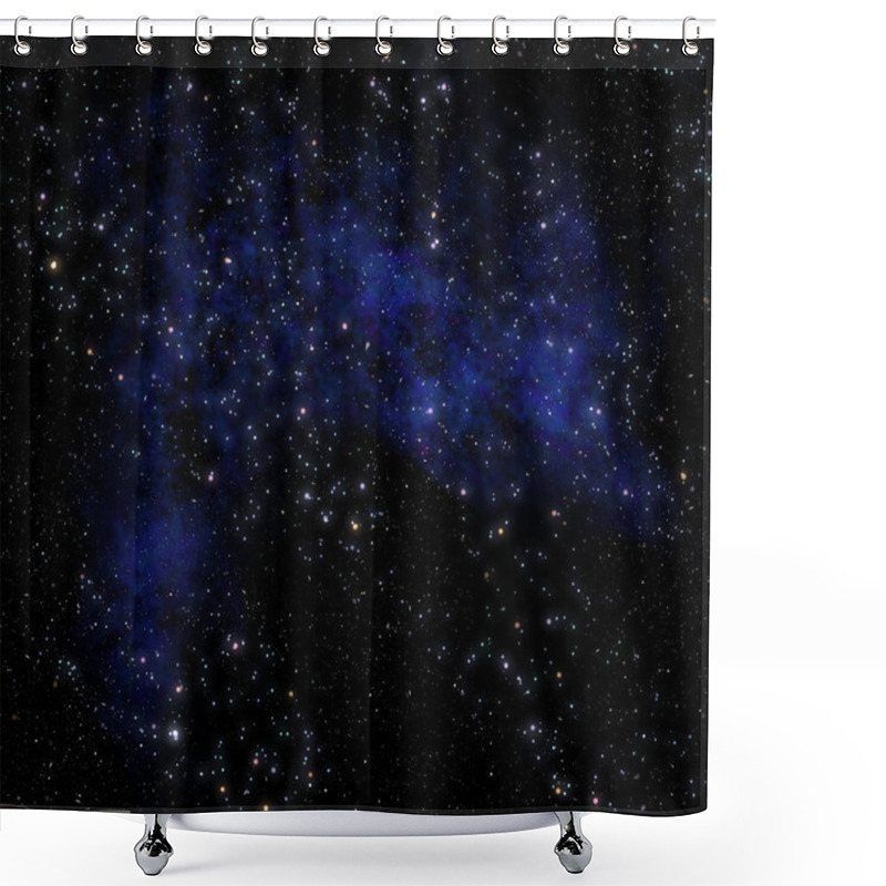 Personality  Deep Space Shower Curtains