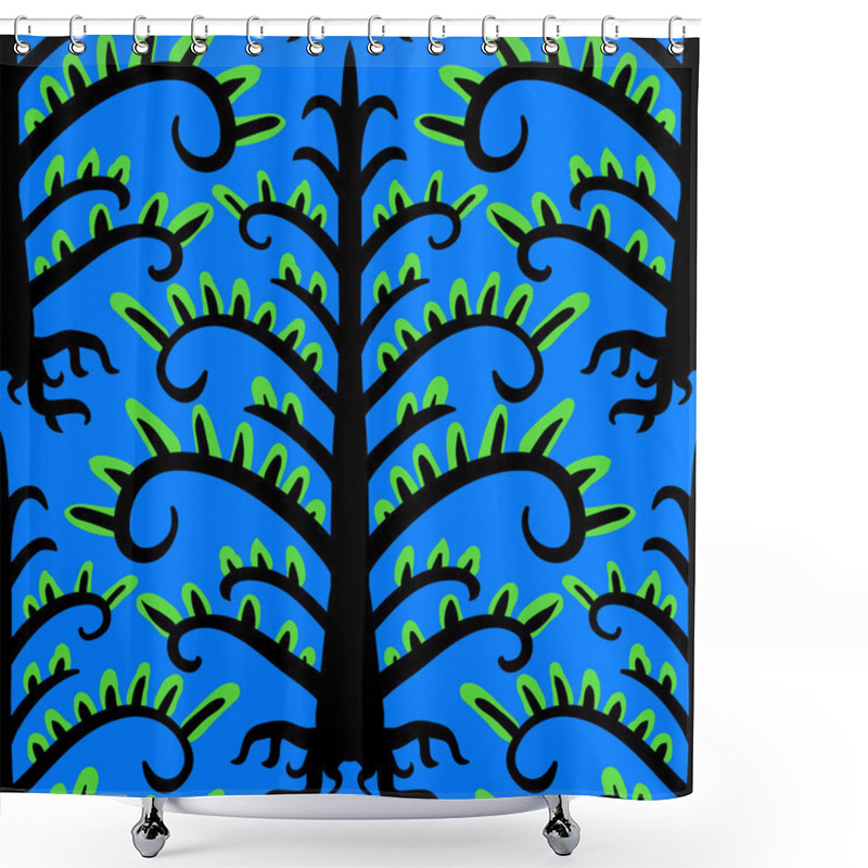 Personality  Suzani, Vector Ethnic Pattern With Kazakh Motifs Shower Curtains