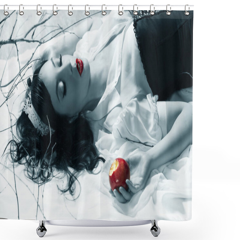 Personality  Snow-white Shower Curtains