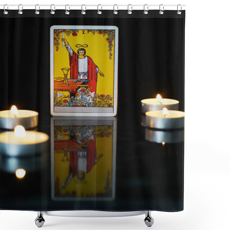 Personality  Tarot, Major Arcana, The Magician, To Study Shower Curtains