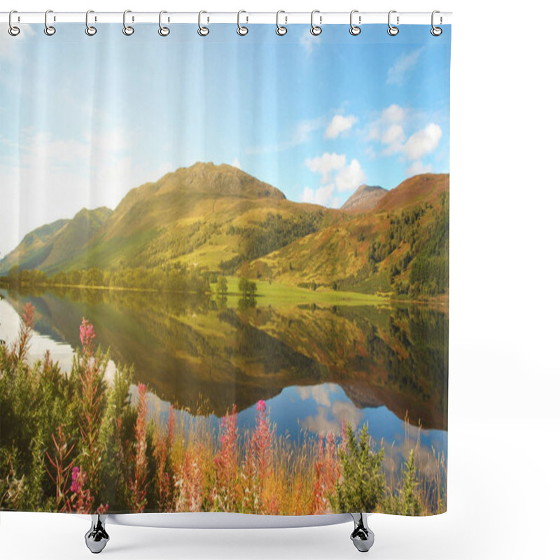 Personality  Beautiful Scenic Landscape Seascape Rural Nature Countryside In Ireland. Epic Scenery With Cliffs And  Mountains On The Wild Atlantic Way Shower Curtains