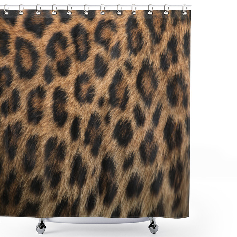 Personality  Wild North-Chinese Leopard  Fur Texture. Shower Curtains