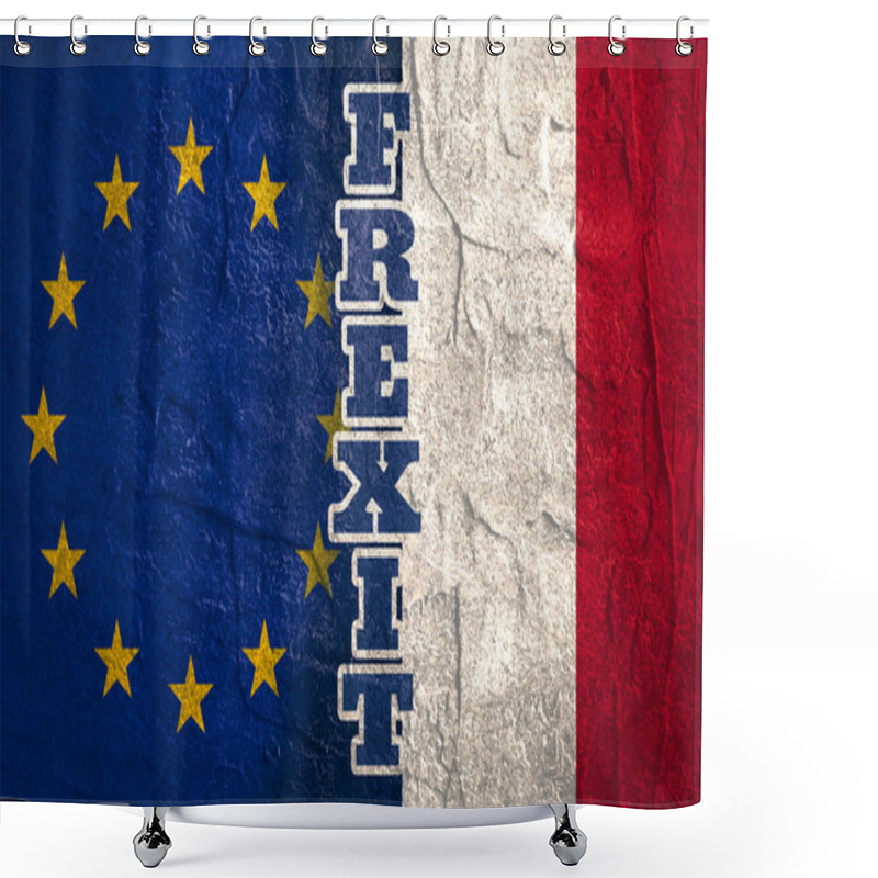 Personality  Politic Relationship, European Union And France Shower Curtains