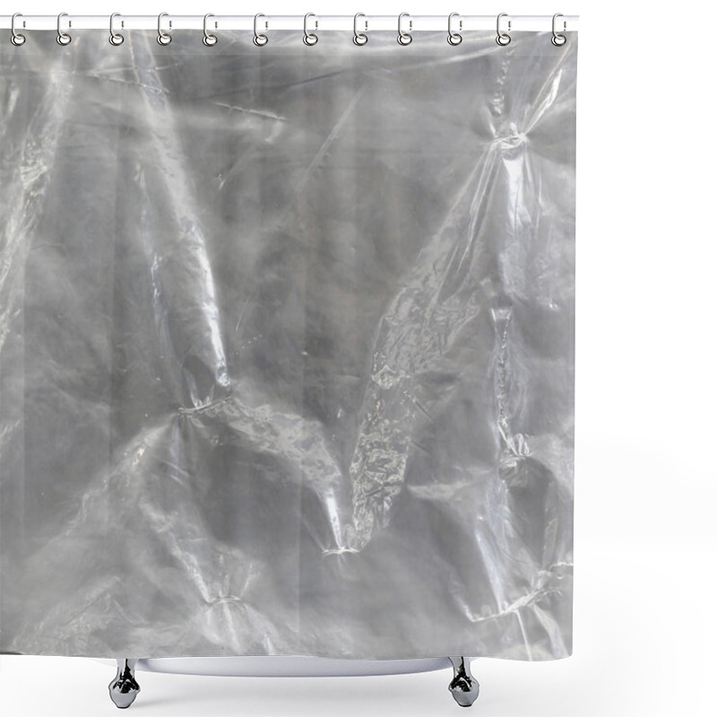 Personality  A Plastic Bag Texture Shower Curtains